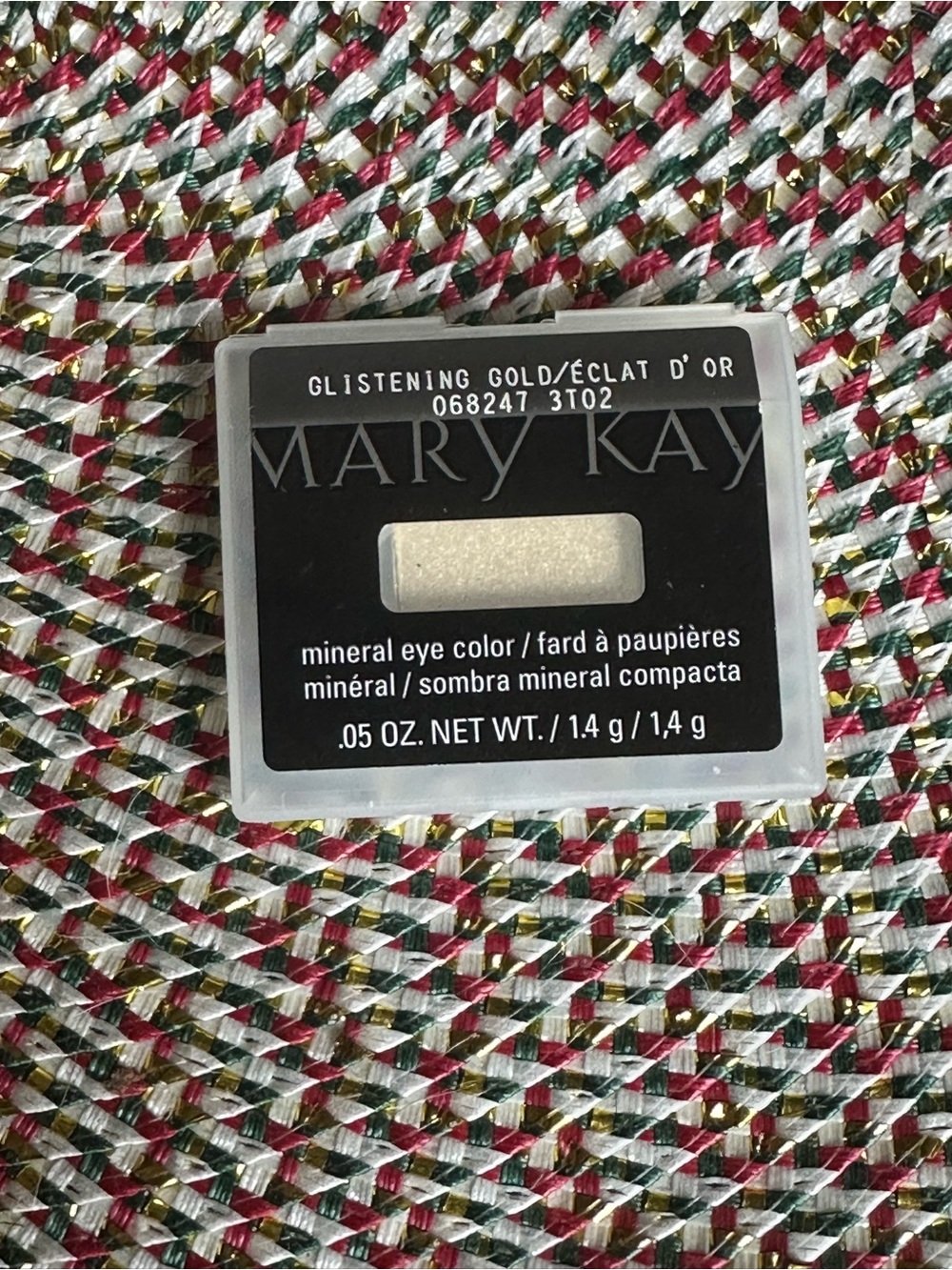 Mary Kay Mineral Eye Color — Glistening Gold Shimmer Sparkle Shine,